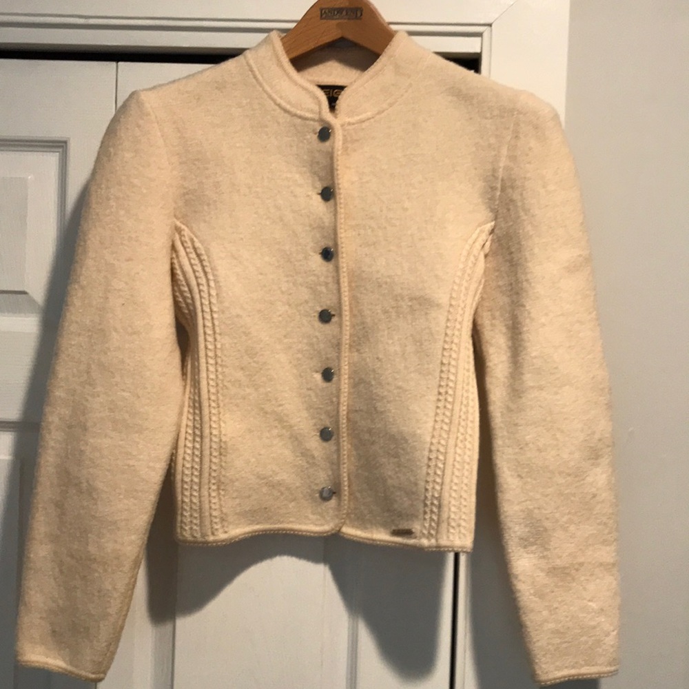 Vintage Geiger sweater jacket